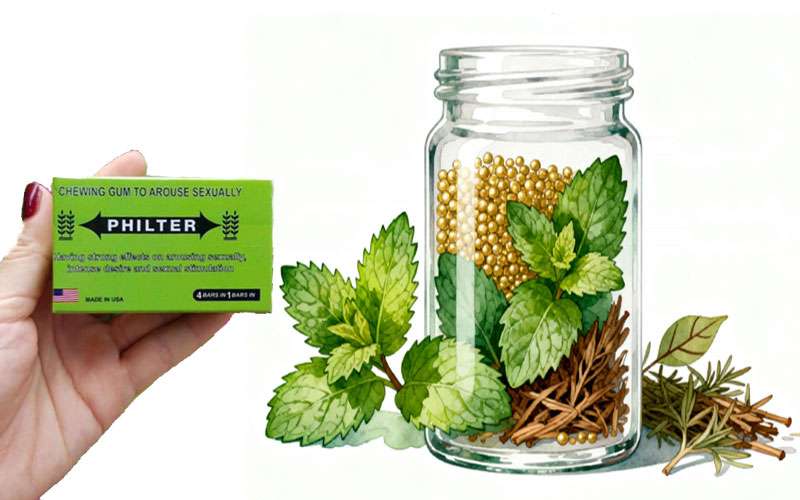 Thành phần kẹo singum philter